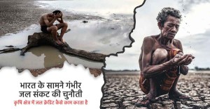 भारत के सामने गंभीर जल संकट की चुनौती, कृषि क्षेत्र में जल क्रेडिट कैसे काम करता है